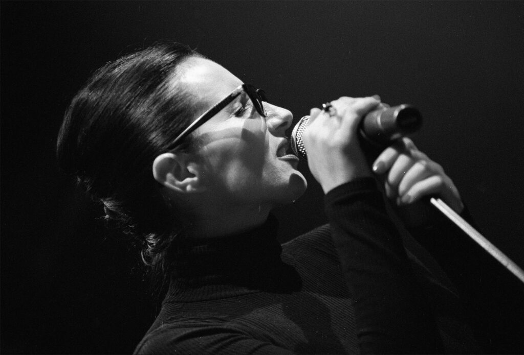 Olga "Kora" Jackowska Kora, solistka grupy Maanam